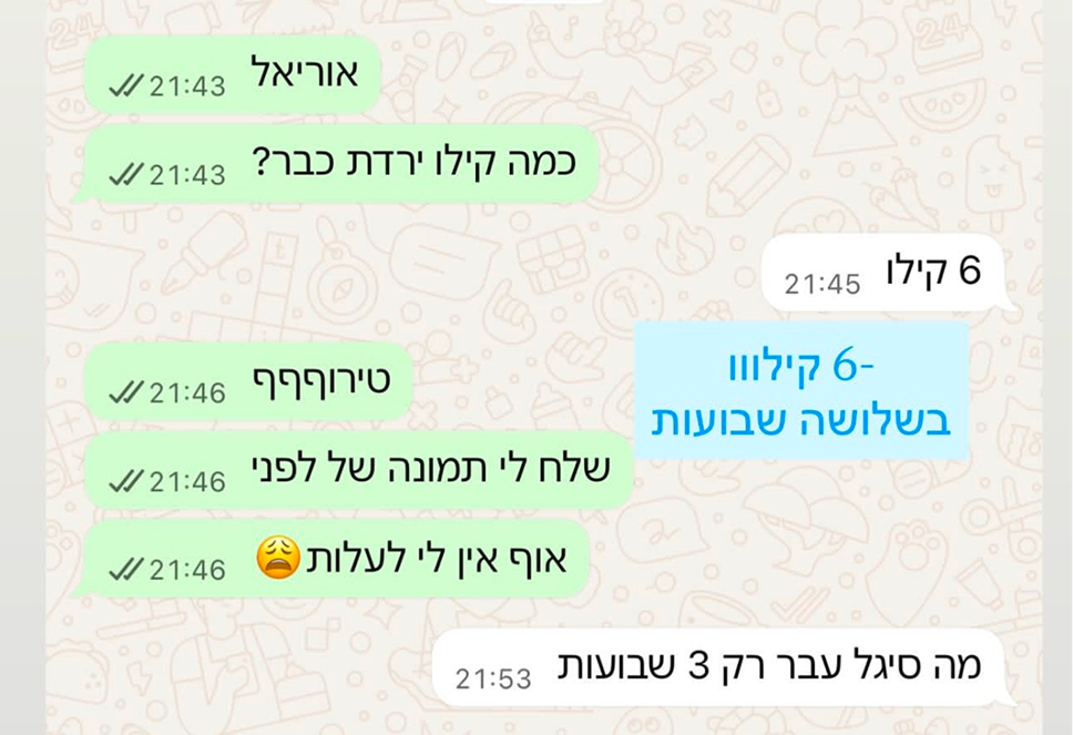 המלצה סיגל אמינוב